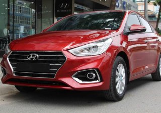 Hyundai Accent 2019 - Bán xe Hyundai Accent 1.4AT bản tiêu chuẩn, đời 2019, màu đỏ, số tự động