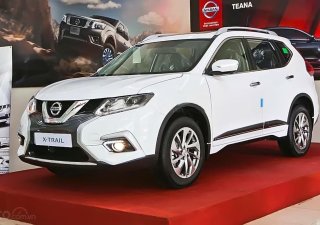 Nissan X trail SV Luxury 2019 - Cần bán xe Nissan X-Trail 2.5 SV Luxury năm 2019, màu trắng, giá tốt được đến 90 triệu + gói phụ kiện hấp dẫn