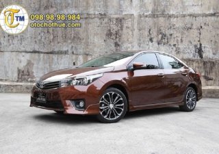 Toyota Corolla altis 2015 - Bán xe Toyota Corolla altis đời 2015, màu nâu, chính chủ, giá chỉ 520 triệu