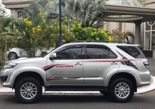 Toyota Fortuner 2015 - Bán xe Toyota Fortuner MT 2015, màu bạc số sàn, 720 triệu