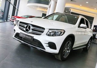 Mercedes-Benz GLC-Class GLC 300 4Matic 2020 - Bán ô tô Mercedes GLC 300 4Matic đời 2020, màu trắng, siêu sang