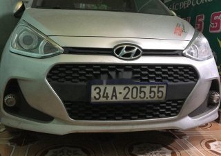 Hyundai Grand i10   2017 - Bán Hyundai Grand i10 đời 2017, màu bạc giá cạnh tranh