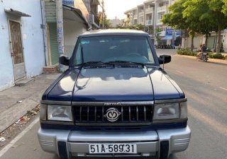 Ssangyong Musso   1998 - Bán Ssangyong Musso đời 1998, màu xanh lam, nhập khẩu  