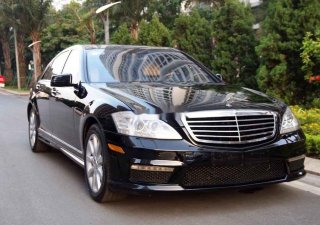 Mercedes-Benz S class 2008 - Cần bán lại xe Mercedes sản xuất năm 2008, màu đen