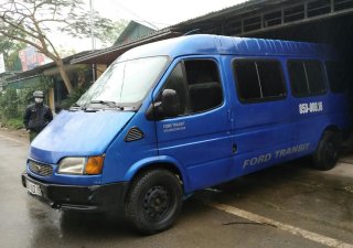 Ford Transit 2002 - Cần bán lại xe Ford Transit năm sản xuất 2002, màu xanh lam, 6 chỗ ngồi