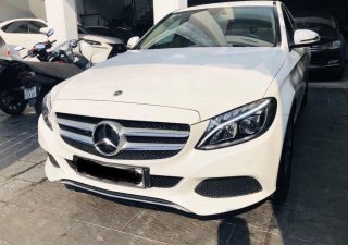 Mercedes-Benz C class   2018 - Cần bán gấp Mercedes năm 2018, màu trắng, xe nhập