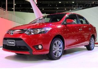 Toyota Vios E 2020 - Toyota Thăng Long cần bán Toyota Vios E sản xuất năm 2020, màu đỏ