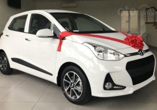 Hyundai Grand i10 1.2 AT 2020 - Bán Hyundai Grand i10 1.2 AT năm sản xuất 2020, màu trắng, giá 325tr