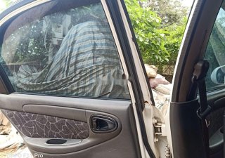 Daewoo Lanos   2003 - Cần bán Daewoo Lanos đời 2003, màu trắng, giá chỉ 80 triệu