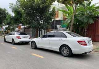 Mercedes-Benz C class  C200  2008 - Bán Mercedes C200 đời 2008, màu trắng, xe nhập, giá tốt