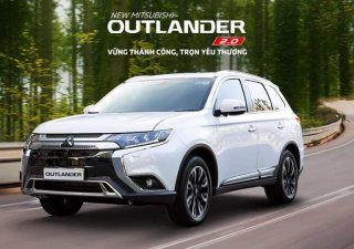 Mitsubishi Outlander AT 2020 - Bán Mitsubishi Outlander 2020, màu trắng