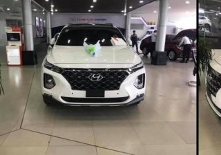 Hyundai Santa Fe 2020 - Bán Hyundai Santa Fe năm 2020, màu trắng