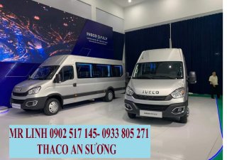 Thaco 2020 - Xe Mini Bus IVECO 16 chỗ- Xe IVECO 19 chỗ bầu hơi