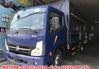 Xe tải 2,5 tấn - dưới 5 tấn 2019 - Bán xe tải 3t5 thùng bạt 4m3, máy dầu. Giá đã bao tất cả các phí lăn bánh