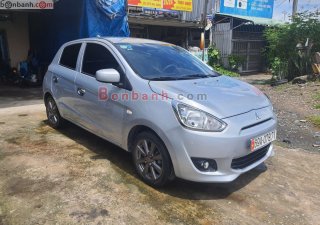 Mitsubishi Mirage   1.2  2015 - Bán Mitsubishi Mirage 1.2 sản xuất năm 2015, màu bạc, xe nhập  