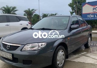 Mazda 323    2001 - Cần bán xe Mazda 323 đời 2001, màu xám, xe nhập còn mới