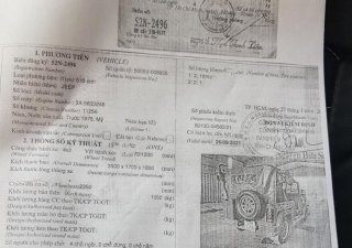 Jeep 1975 - Cần bán Jeep A2 1975, màu xám, nhập khẩu còn mới