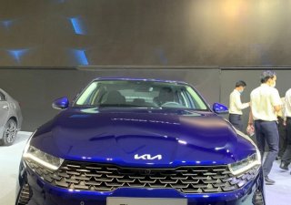 Kia K5   Luxury 2.0 AT   2021 - Cần bán xe Kia K5 Luxury 2.0 AT đời 2022, màu xanh lam