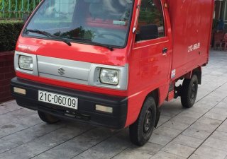 Suzuki Super Carry Truck   1.0 MT  2014 - Cần bán gấp Suzuki Super Carry Truck 1.0 MT sản xuất 2014, màu đỏ