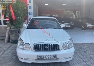 Hyundai Sonata 2001 - Bán xe Hyundai Sonata 2001, màu trắng, nhập khẩu nguyên chiếc 