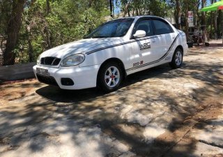 Daewoo Lanos   2003 - Bán xe Daewoo Lanos sản xuất năm 2003, màu trắng, 66 triệu
