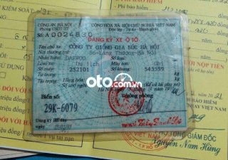 Daewoo Racer 1992 - Cần bán gấp Daewoo Racer 1992, màu bạc, nhập khẩu nguyên chiếc