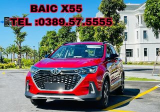 Fairy 2021 - [Phân phối chính hãng] BAIC X55 2021 nhập khẩu nguyên chiếc, bảo hành 3 năm, hỗ trợ 80% giá trị xe, có sẵn giao ngay