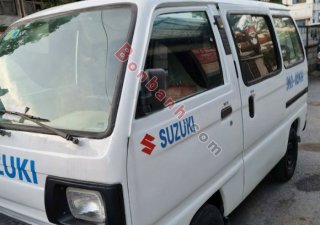 Suzuki Super Carry Van   2001 - Bán Suzuki Super Carry Van đời 2001, màu trắng xe gia đình