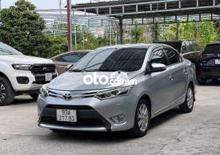 Toyota Vios   G   2014 - Bán ô tô Toyota Vios 1.5G đời 2014, màu bạc, giá chỉ 369 triệu