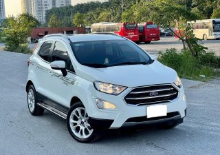 Ford EcoSport AT 2015 - Cần bán gấp Ford EcoSport AT năm sản xuất 2018, màu trắng