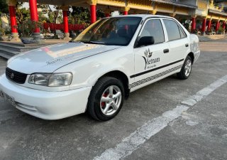 Toyota Corolla   XL 1.3 MT  2001 - Cần bán gấp Toyota Corolla XL 1.3 MT 2001, màu trắng, giá tốt