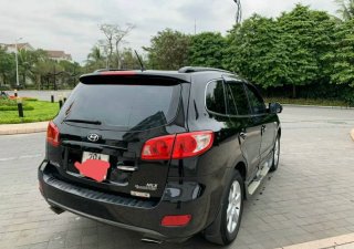 Hyundai Santa Fe MLX  2009 - Bán xe Hyundai Santa Fe MLX năm sản xuất 2009, màu đen 