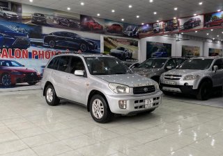 Toyota RAV4 2002 - Bán xe Toyota RAV4 AT năm 2002, màu bạc, nhập khẩu nguyên chiếc Nhật Bản, xe tư nhân chính chủ bán, xe rất đẹp giá cạnh tranh