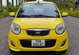 Kia Morning SLX 2008 - Bán Kia Morning SLX sản xuất năm 2008, màu vàng