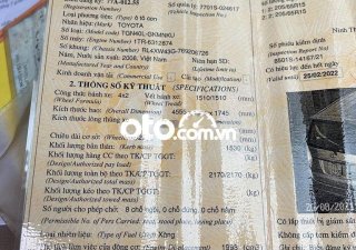 Toyota Innova G 2006 - Cần bán gấp Toyota Innova G năm 2006 xe gia đình