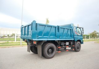 Thaco FORLAND 2022 - Giá bán xe ben 2 cầu dầu, 8.3 tấn, lốp lớn, có giường nằm Thaco Forland FD150-4WD mới,thùng ben 7 khối.