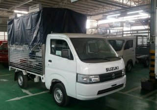 Suzuki Super Carry Pro 2021 - Thùng mui bạt dài đến 2m7, ưu đãi giá vốn còn 1 chiếc cuối