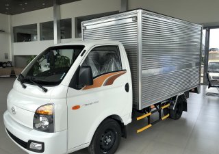 Hyundai Porter 2023 - Thùng kín Inox sẵn giao ngay - Tặng BHVC + hộp đen GPS