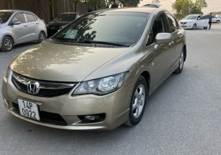 Honda Civic 2009 - Xe gia đình 1 chủ - Màu vàng cát/ nội thất kem