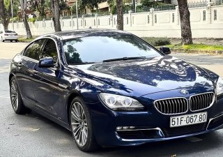 BMW 640i    Grandcoupe 2014 - Bán BMW 640i Grandcoupe sản xuất 2014, màu xanh lam, nhập khẩu