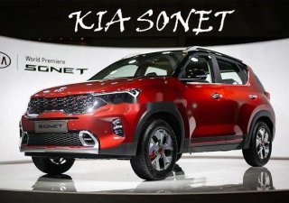 Kia Sonet 2021 - Bán ô tô Kia Sonet sản xuất 2021, màu đỏ, giá tốt