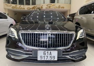 Mercedes-Benz Maybach S450 2018 - Màu đỏ nâu rubi