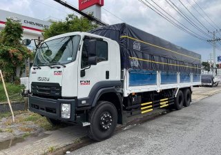 Isuzu FVM1500 2023 - 15 tấn, lòng thùng 9.3m, khuyến mại tiền mặt 40tr, định vị