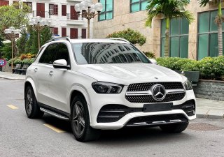 Mercedes-Benz GLE 450 2020 - Trắng, nội thất nâu