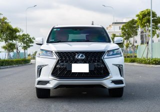 Lexus LX 570 2020 - Trắng - nội thất nâu