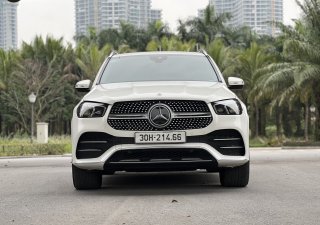 Mercedes-Benz GLE 450 2020 - Trắng, nội thất nâu