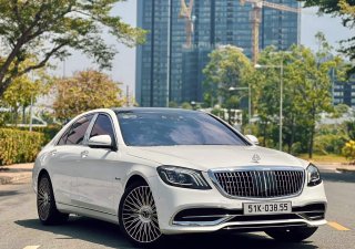 Mercedes-Benz S 450L 2020 - Màu trắng, nội thất nâu