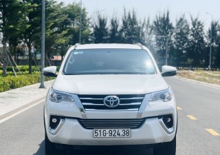 Toyota Fortuner 2018 - Hà Nội Car CN Sài Gòn - Xe màu trắng, nội thất nâu