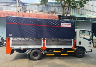 Isuzu QKR 2023 - Thùng bạt bửng nâng