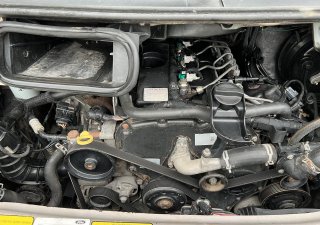 Ford Transit 2013 - Xe màu bạc, 385tr
